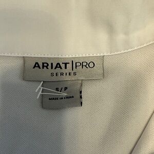 Ariat Pro Series Lightweight show Shirt - White